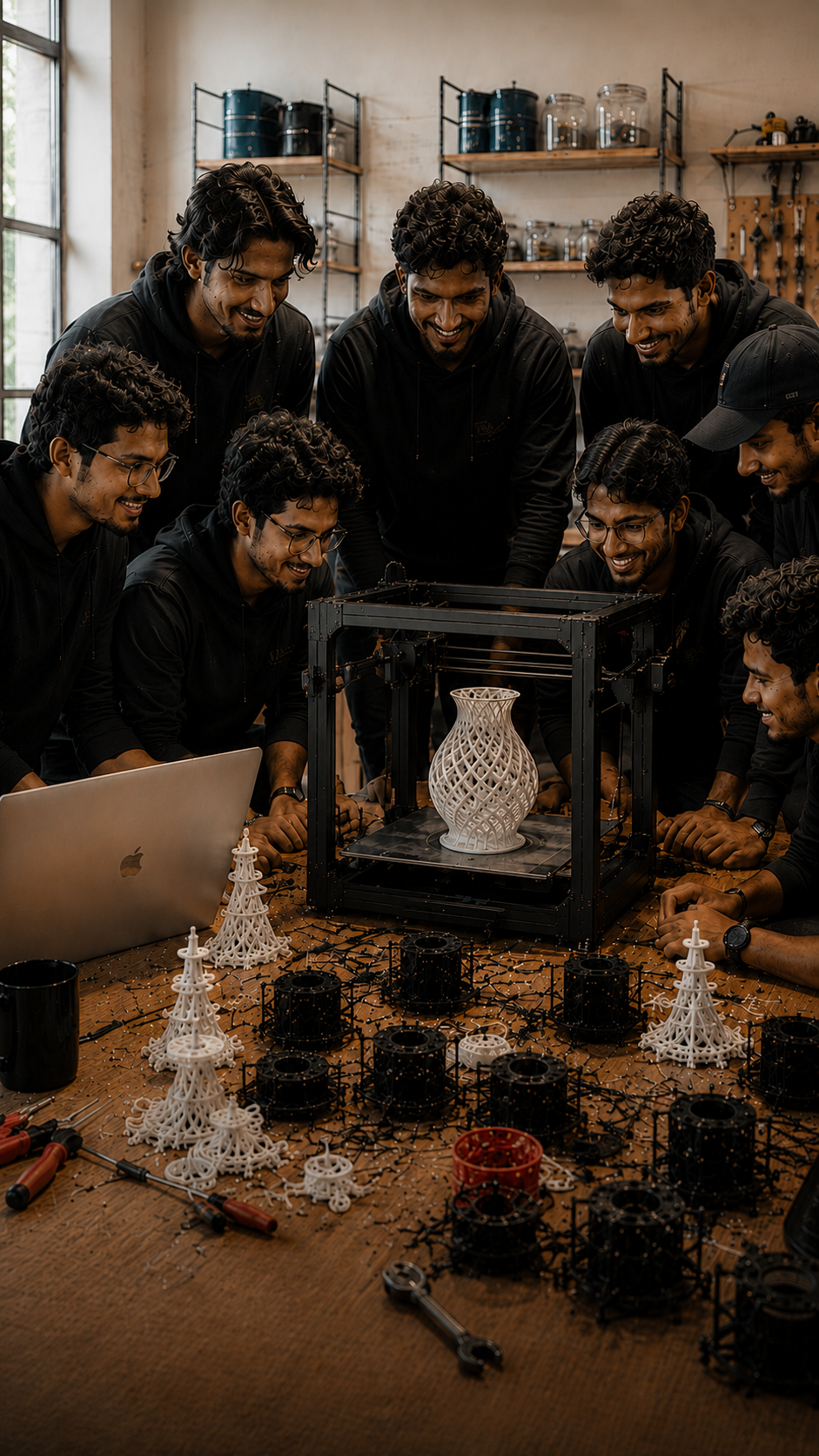 Yuktira 3D Printing Hero Mobile